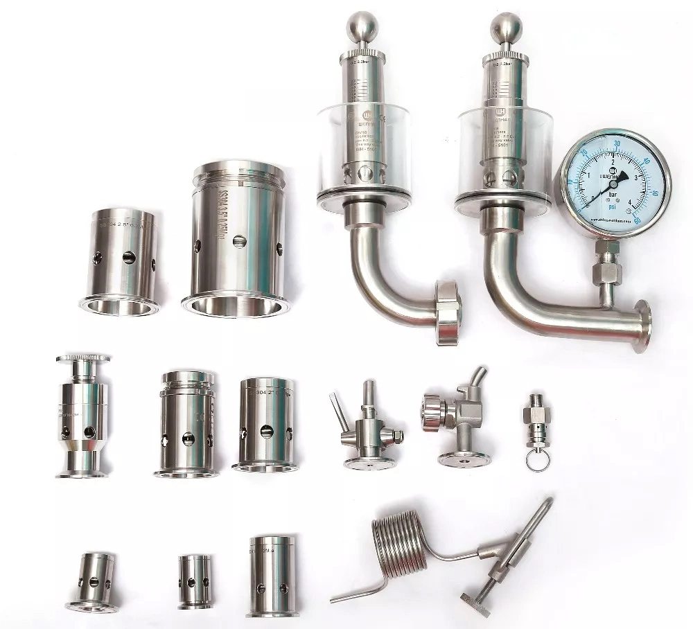 Food Grade SS304 316 Stainless Steel Sanitary Male Thread Sampling Valve