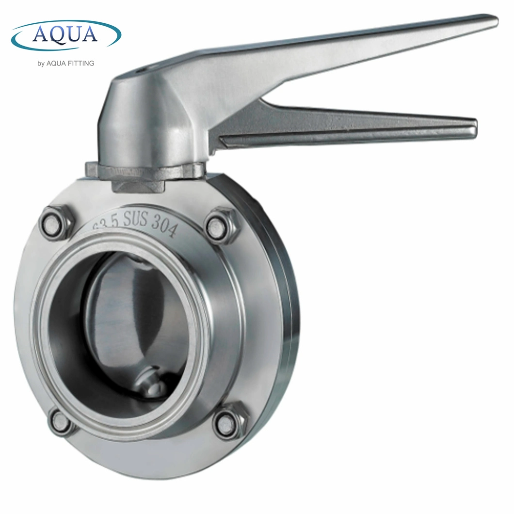 Stainless Steel Hygienic Sanitary Butterfly Valve/Pneumatic Manual Safety Valve/ Ball Valve/Diaphragm Valve/E/Seat Valve/Control Valve/Sampling Valve